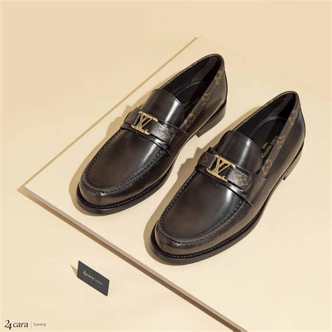 louis vuitton major loafer black|louis vuitton loafers yupoo.